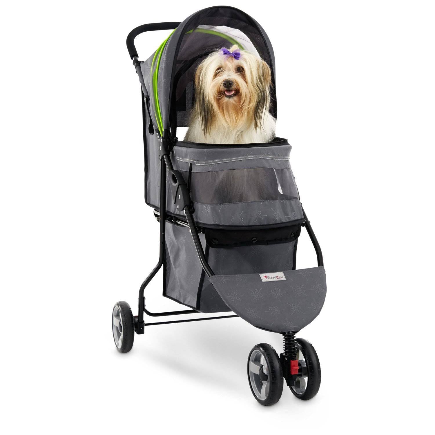 Black / Gray Pet Stroller E84546