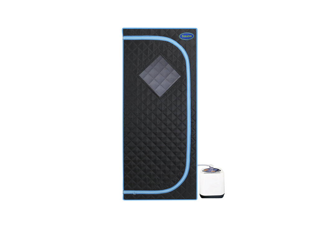 Portable Full Body Steam Sauna Tent with Folding Chair G580178