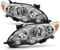 Chrome Housing Headlights Assembly for Toyota Corolla Z949