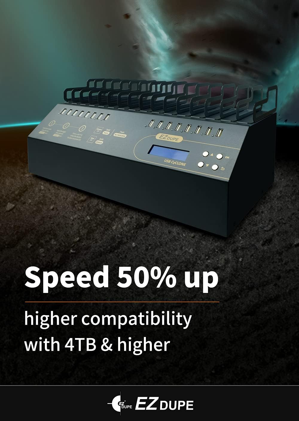 USB Duplicator with Sanitizer System Q589