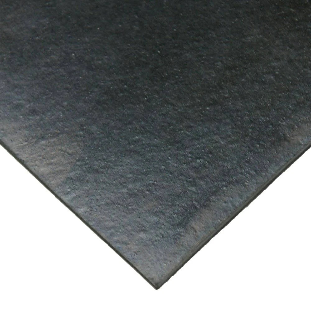 Neoprene 3/16 in. Thick x 36 in. Length x 48 in. Width Rubber Sheet, Black U712766