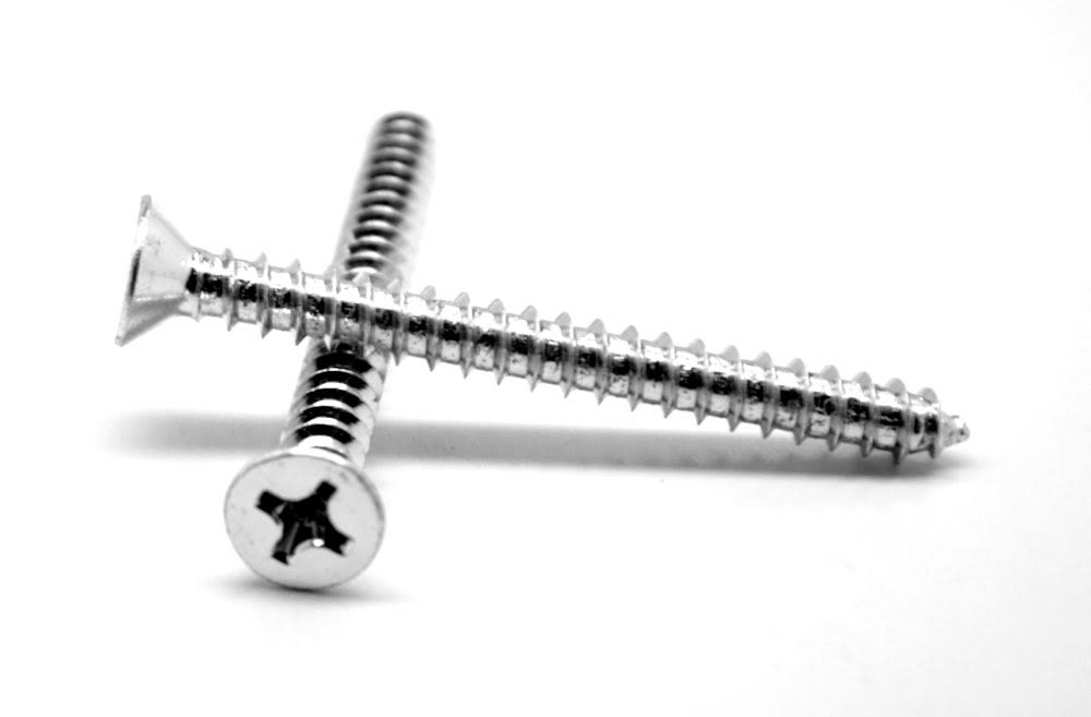 #6-18 x 2 1/2 Phillips Flat Head Sheet Metal Screw E7026