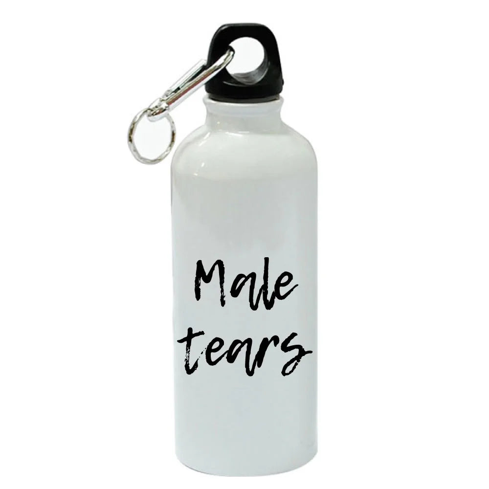 White Aluminum Sports 20 oz Water Bottle I36969