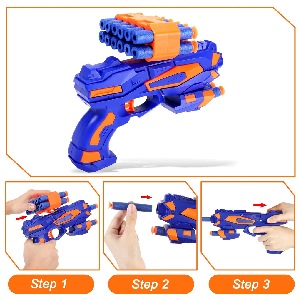 Electronic Shooting Target with Auto Reset for Nerf Gun Practice K9069
