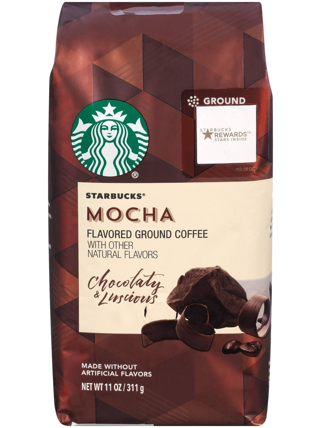 Mocha Flavored Ground Coffee, 11 Oz F142