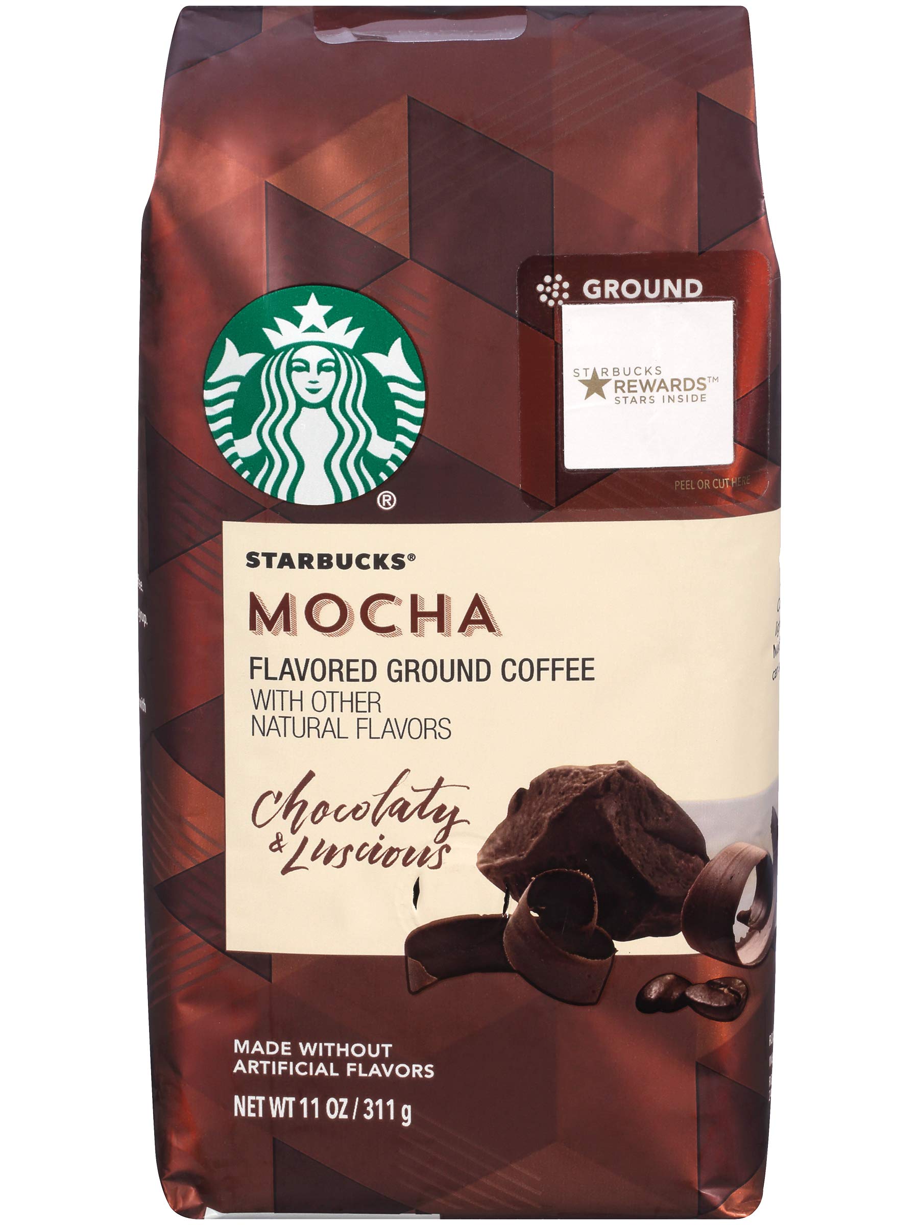 Mocha Flavored Ground Coffee, 11 Oz F142