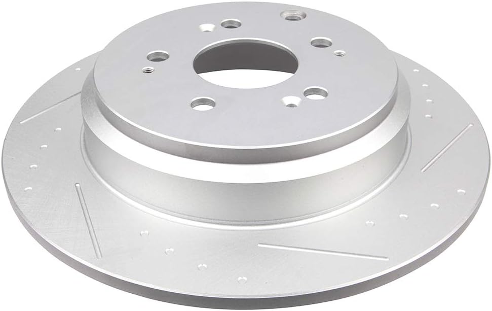 Slotted Rear Disc Brake Rotor Kits G55064
