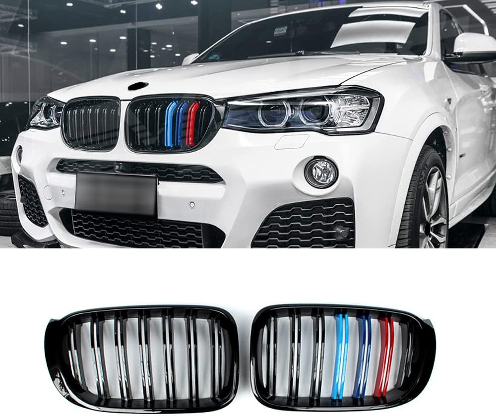 Gloss Black ABS Front Kidney Grille, 2-pc Set K559459