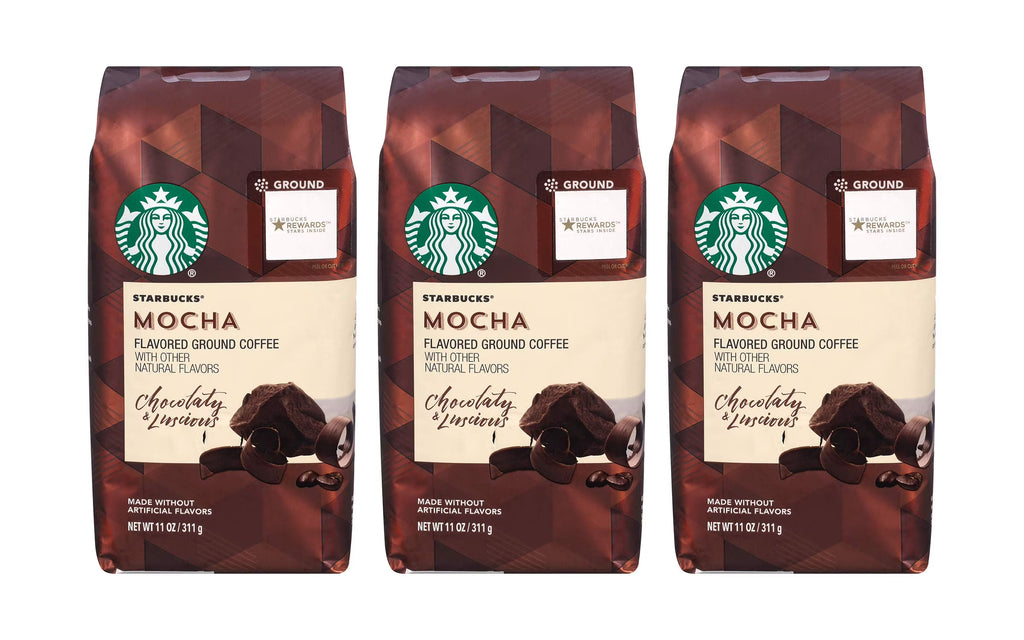 Mocha Flavored Ground Coffee, 11 Oz F142
