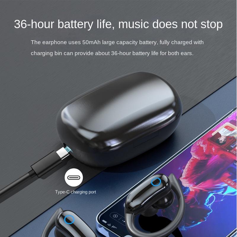 IPX7 Waterproof TWS Wireless Sports Headset T175
