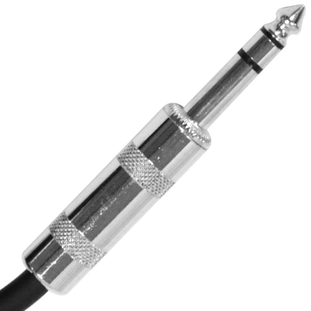 8 Pack 6 Foot Multi-Color XLR Female to 1/4 Inch TRS Patch Cables P166655
