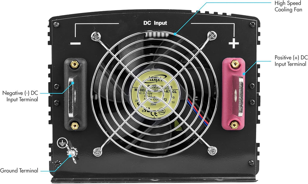 48V 10000 Watt Power Inverter Black P11508