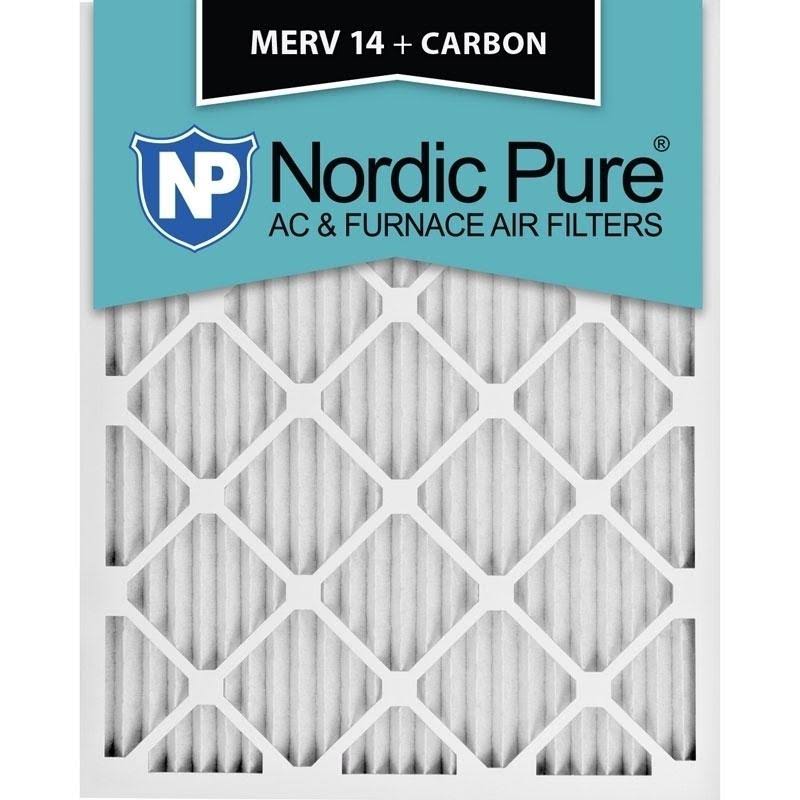24 Pc MERV 14 Carbon AC Furnace Air Filters T730735