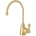 Unlacquered Brass Hot Water Faucet U95376