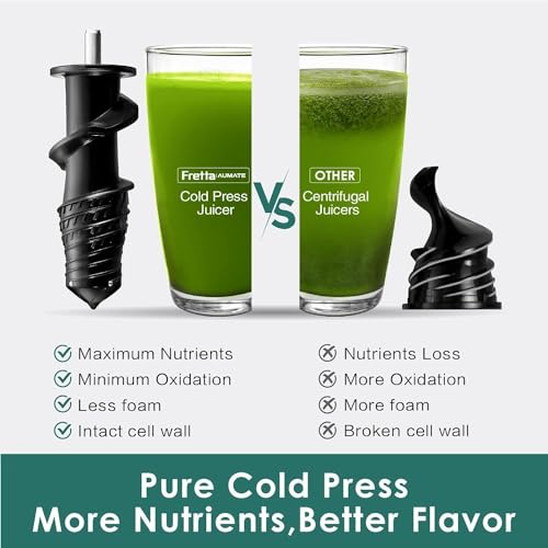 White Slow Masticating Cold Press Juicer S3972