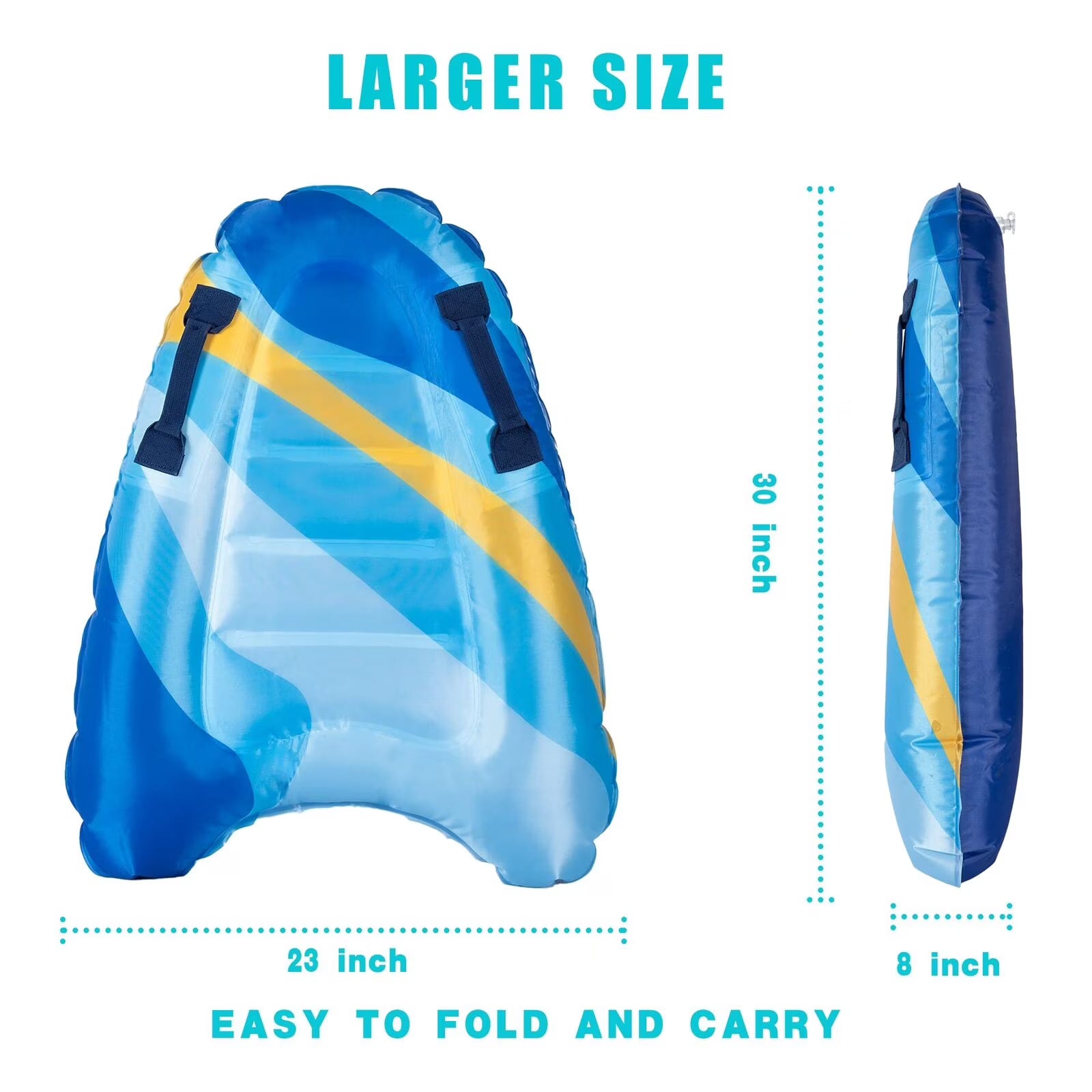 Inflatable Surfboard Water Sports Floating Bed Lightweight L6554