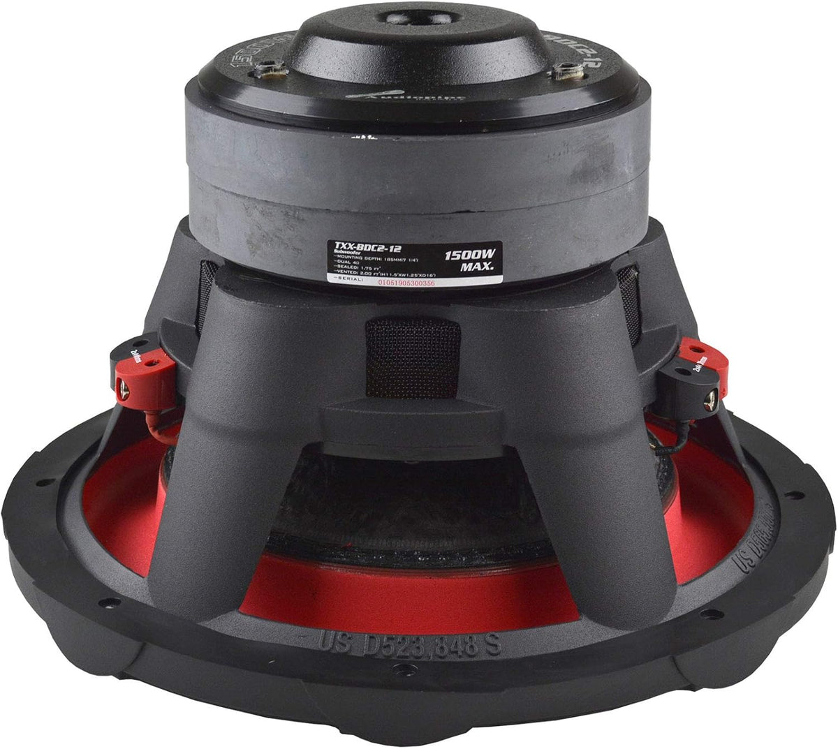 12 Inch 1500 Watt 4 Ohm Car Audio Subwoofer Speaker System S8748