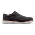 Black 11 X-Wide Wing Tip Shoes D3362