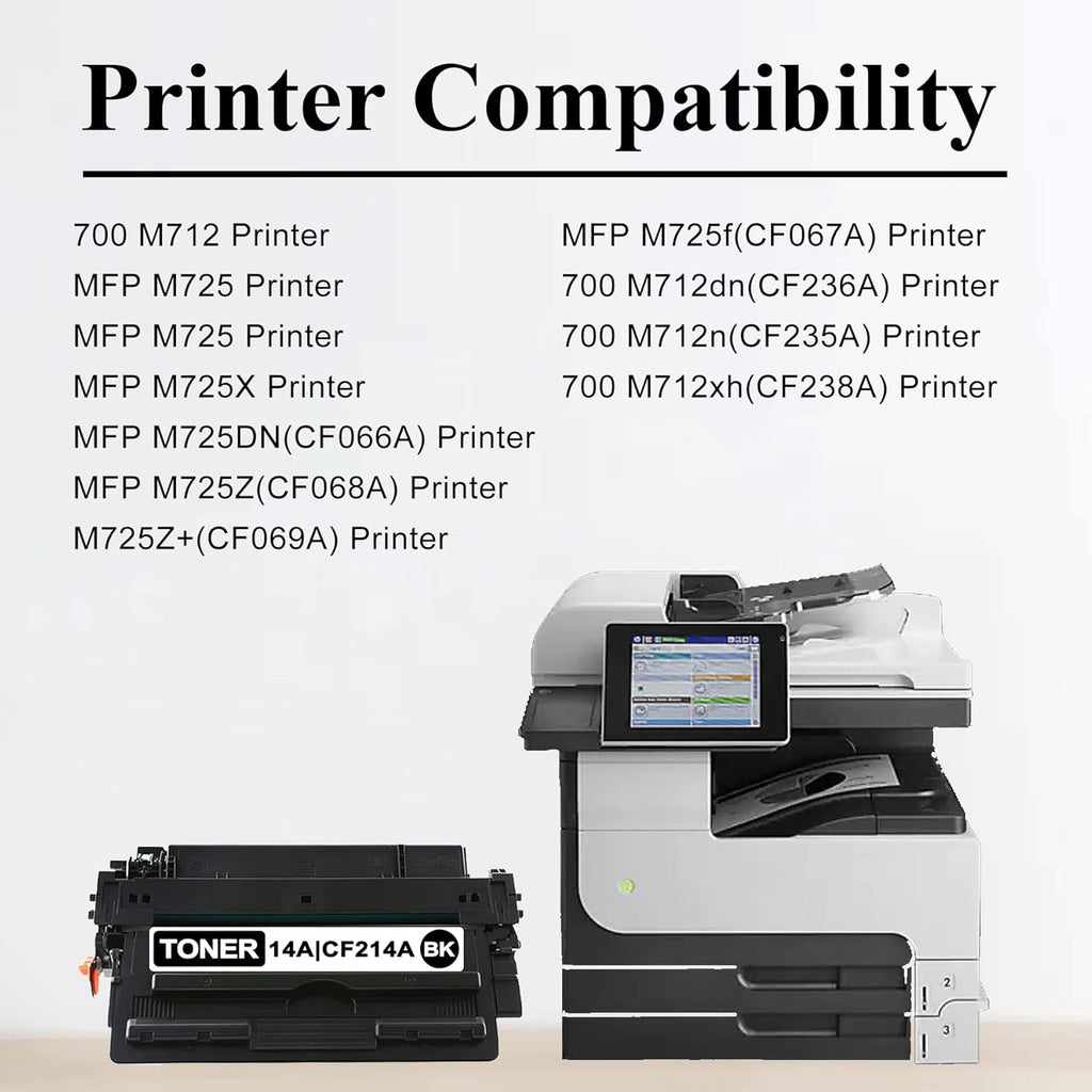 6-Pack Toner Cartridge for HP Printers O6675