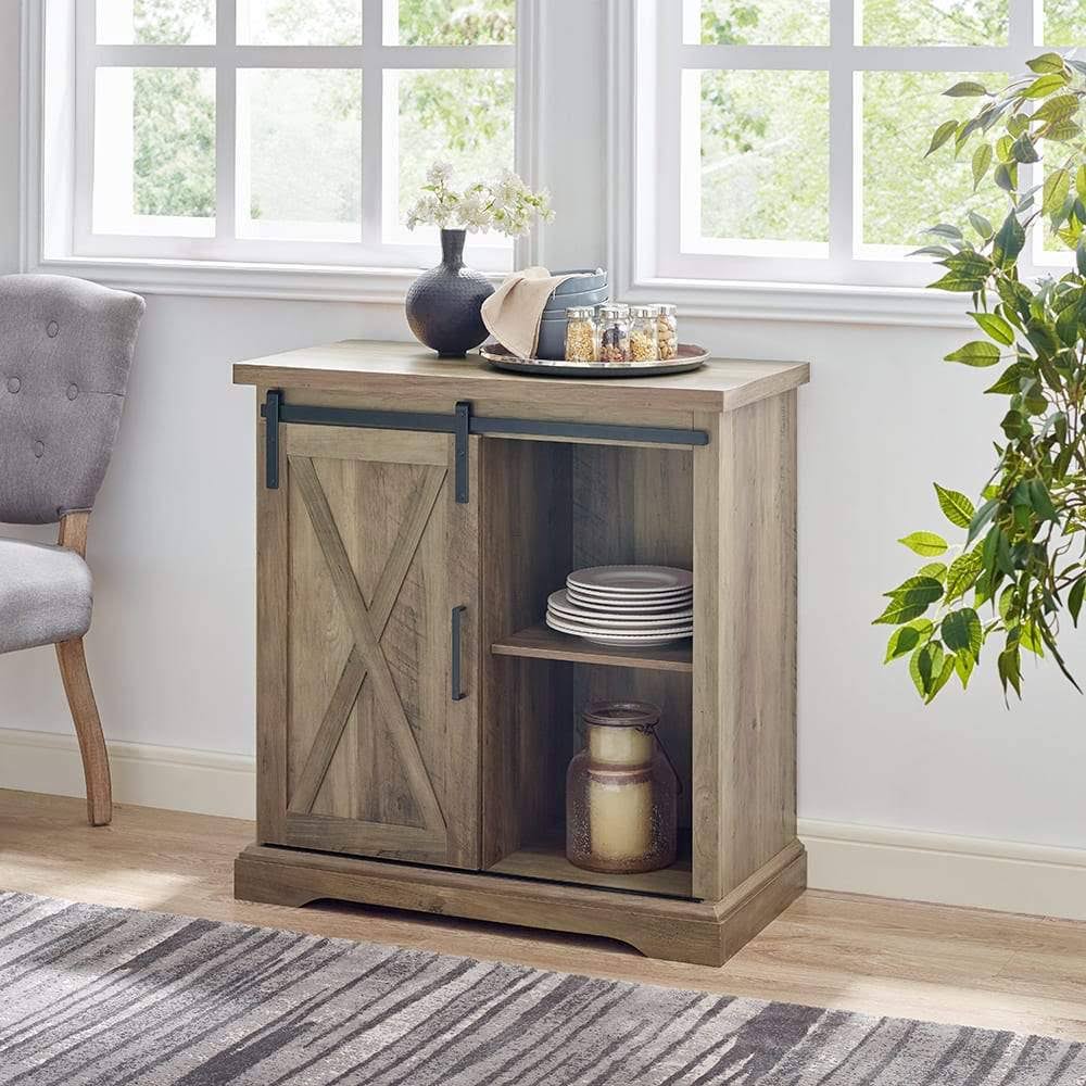 White Oak Rustic Farmhouse Buffet G603