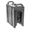 Black Insulated Beverage Dispenser, 2 1/2 Gallon P964