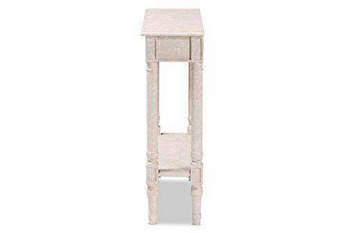 Whitewash Console Table O136