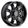 22x10 6x5.5 (6x139.7) Matte Black -12mm Wheel H5831