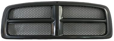 Black Plastic Grille for Dodge RAM 1500/2500 R9626