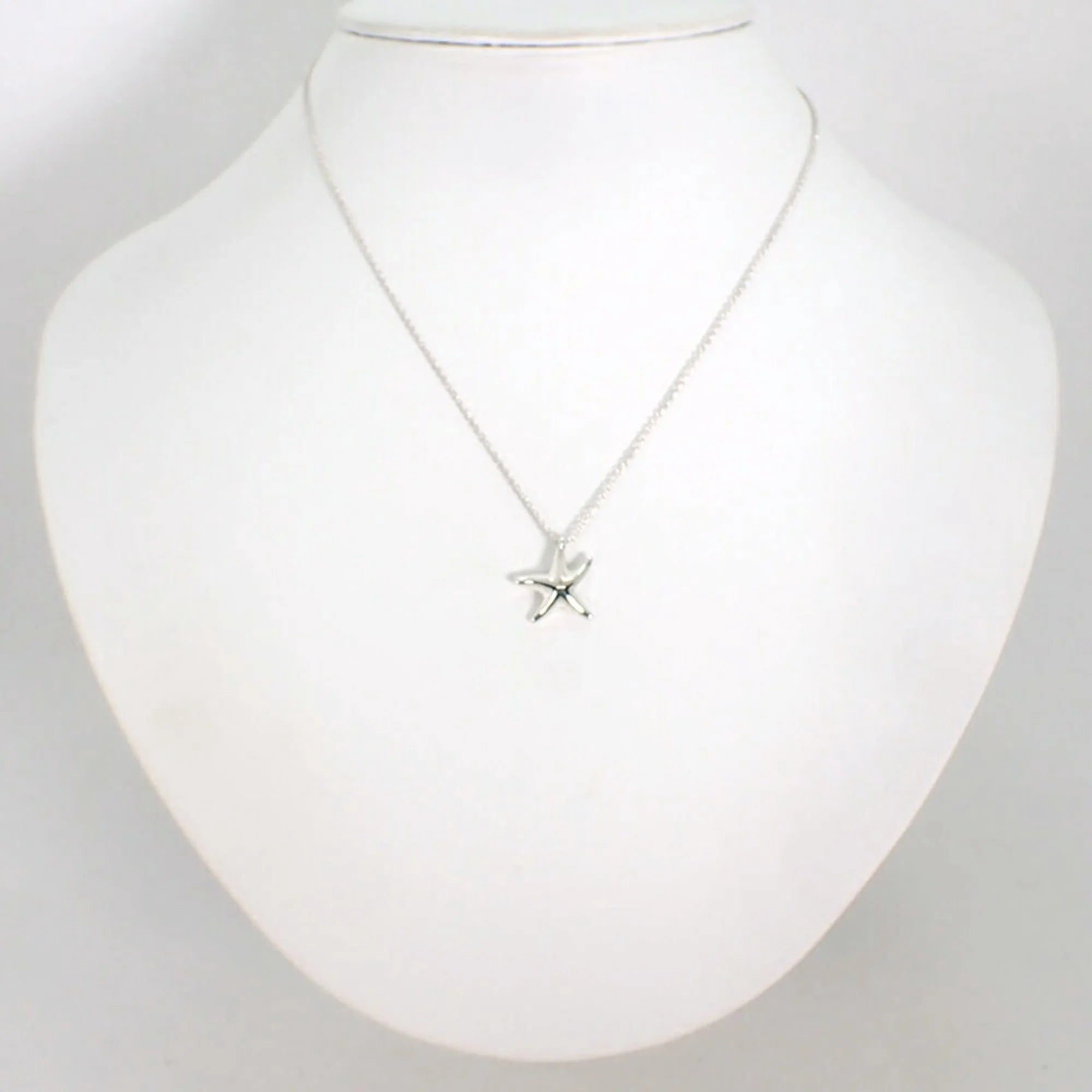 925 Starfish Pendant Necklace I411