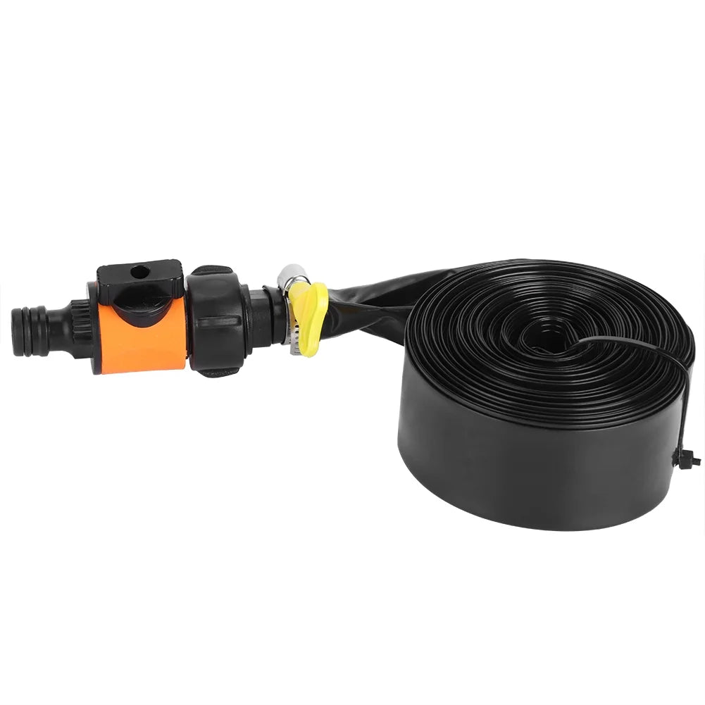 Rociador de agua de trampolín al aire libre PVC Naranja 15m Z6716
