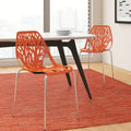 Orange Dining Chair A5641