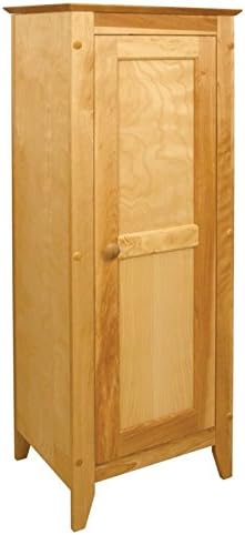 Natural Birch Storage Cabinet Q685