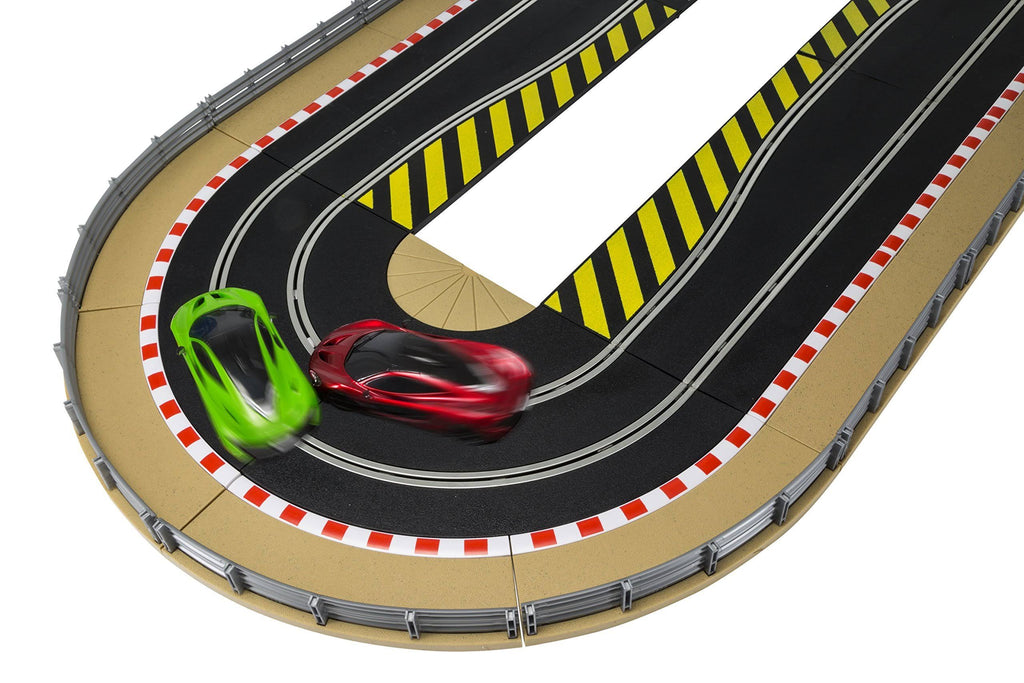 Track Extension Pack with Ramp Up and Ramp Down, 2 Hairpin Curves, 2x 1/4 Straight, 4 Side Z2315