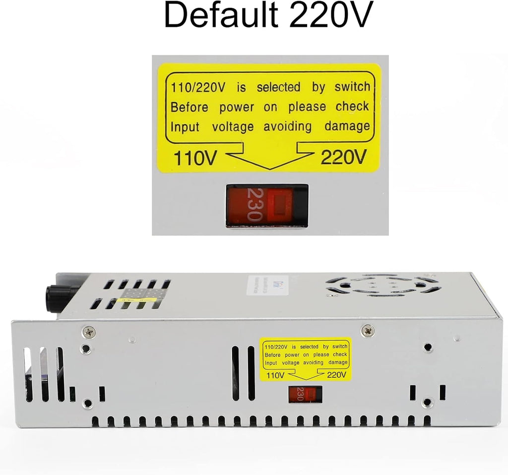 24V 20A 480W Buck Converter Dual Display Variable Adjustable Regulated Switching Voltage Transformer A162