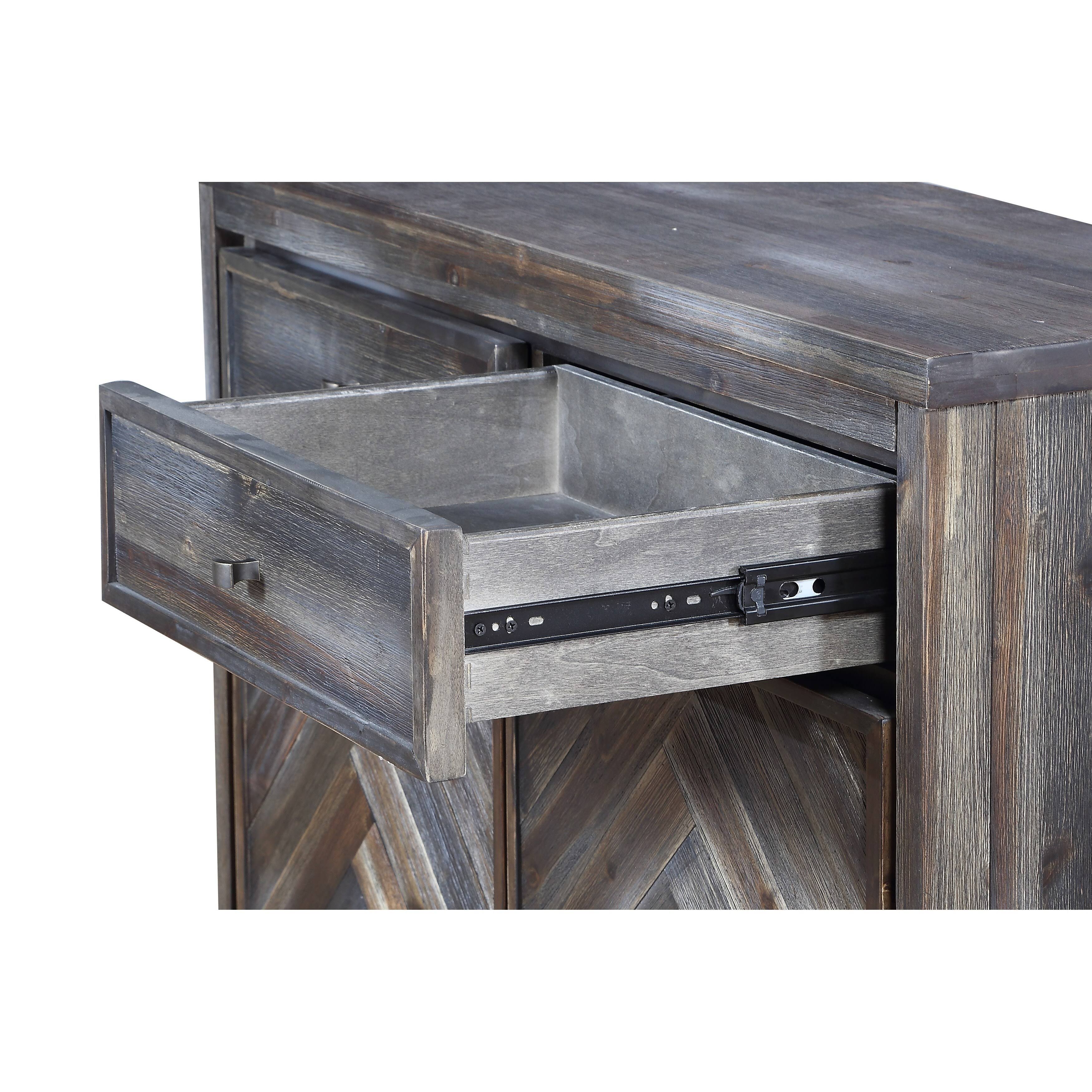 Two Door Two Drawer Cabinet O88750