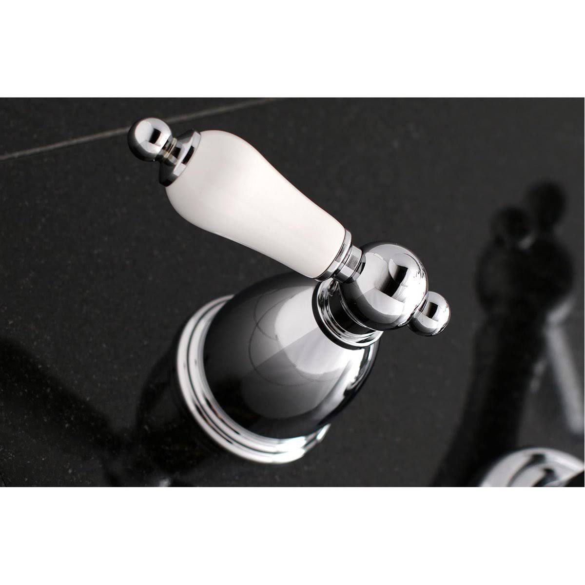 Polished Nickel Wall Mount Tub Filler R64140