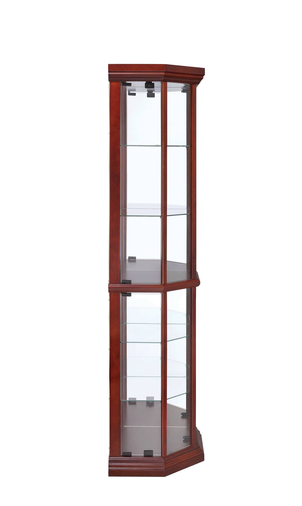 Medium Brown Curio Cabinet U2950