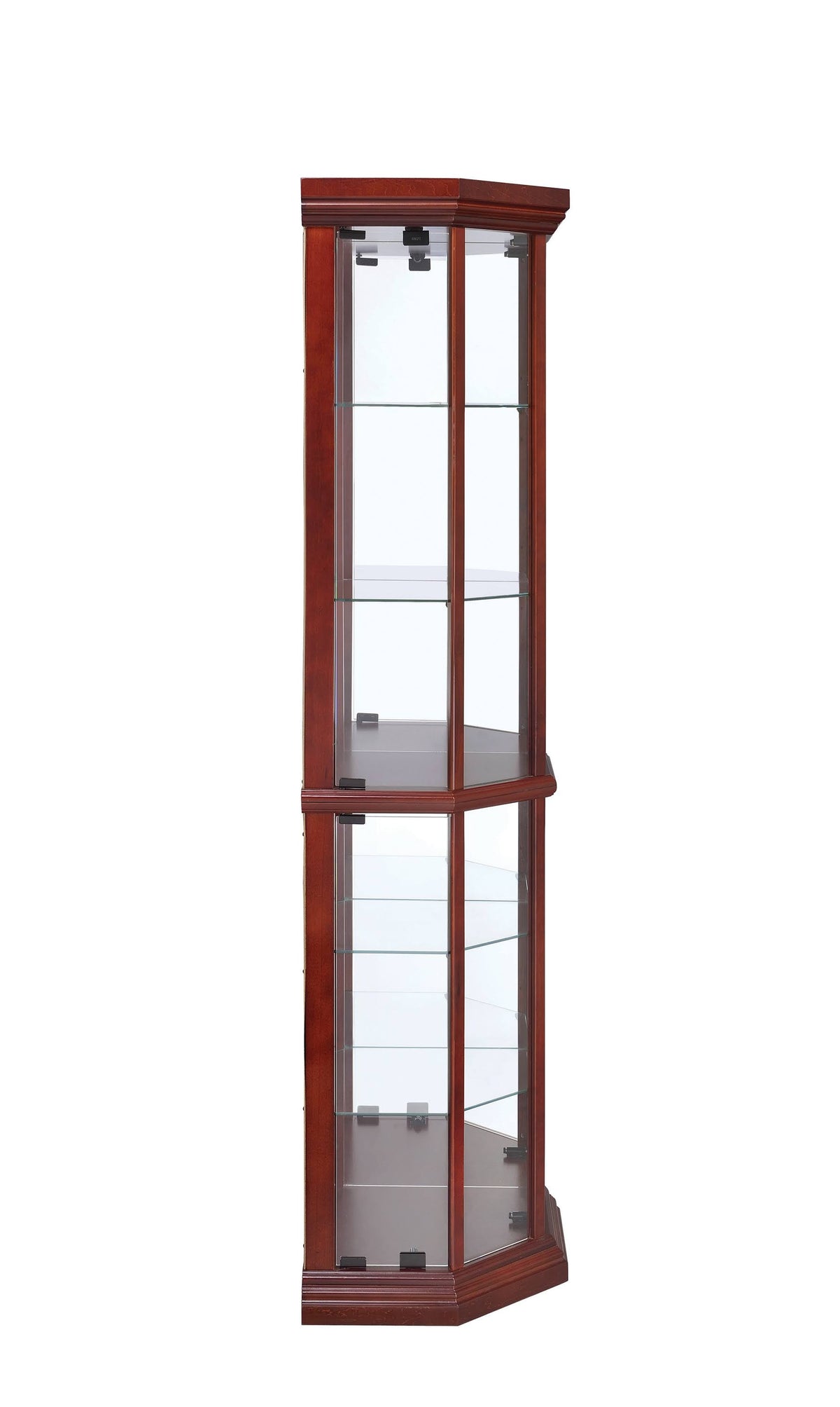 Medium Brown Curio Cabinet U2950