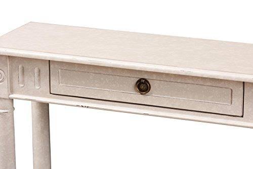 Whitewash Console Table O136