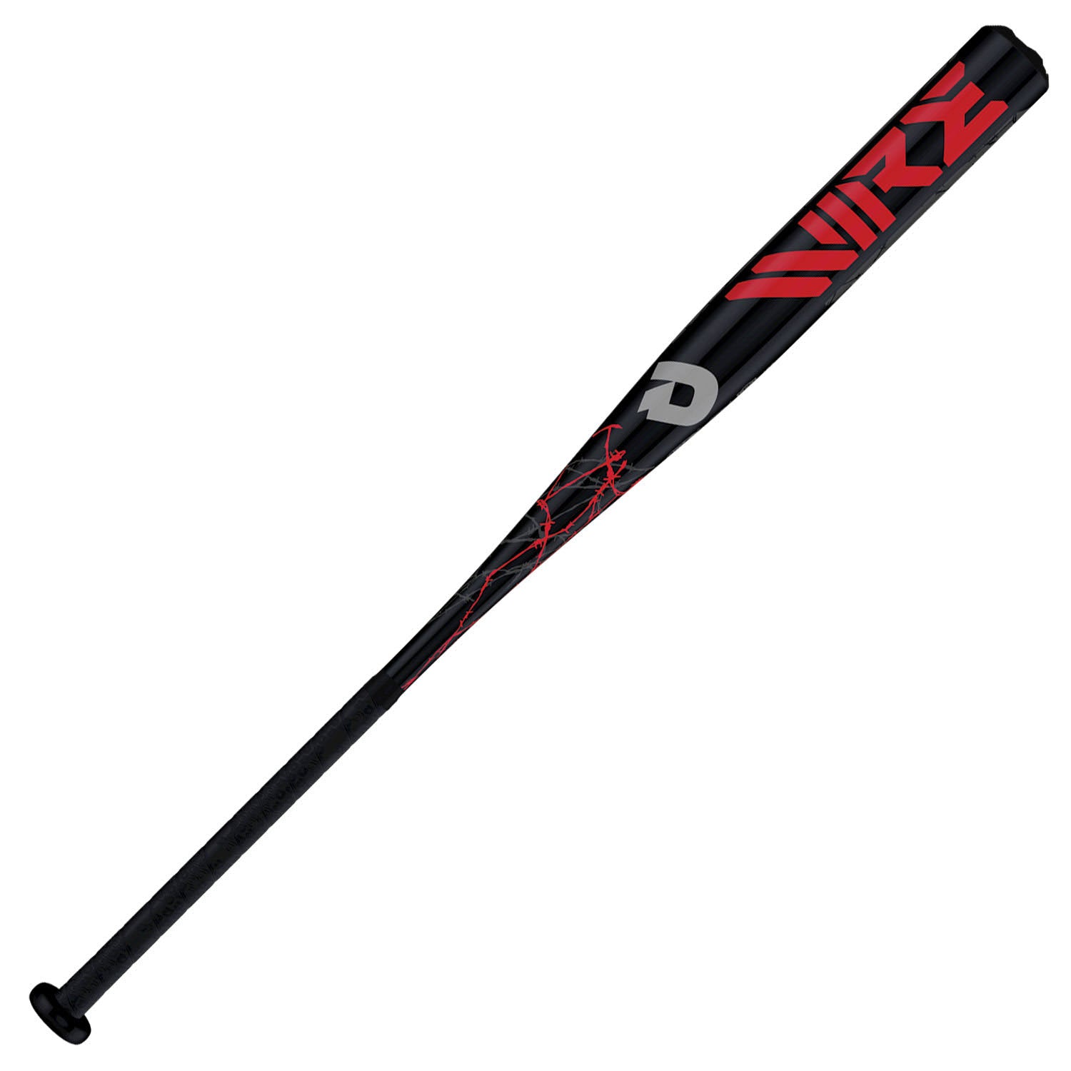 Black/Red Slow Pitch Bat I606