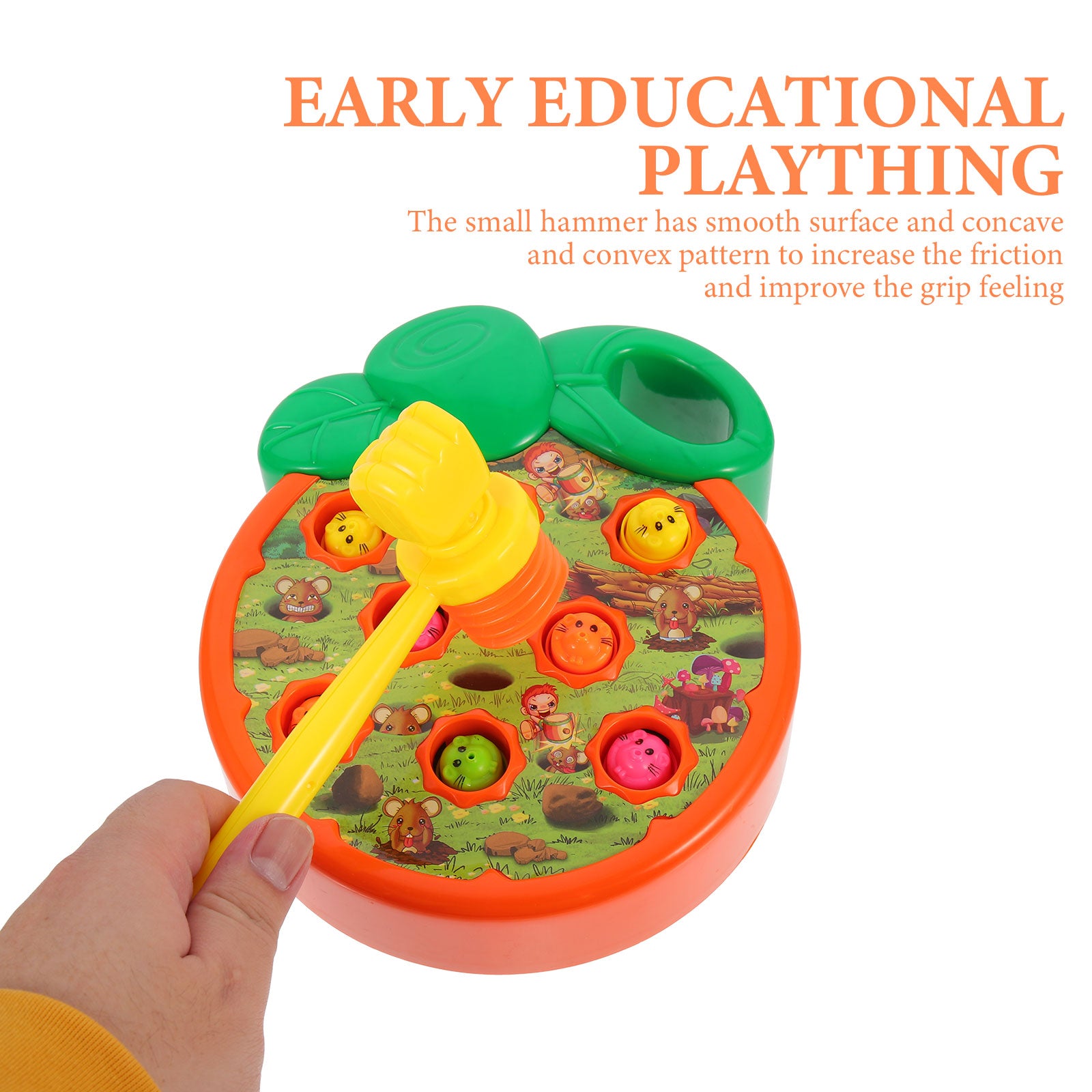 Hammering Toy Mole Game Educational Toys Kids Toddler Y593243