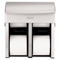 Compact Coreless Quad-Roll Vertical Bathroom Tissue Dispenser V4081