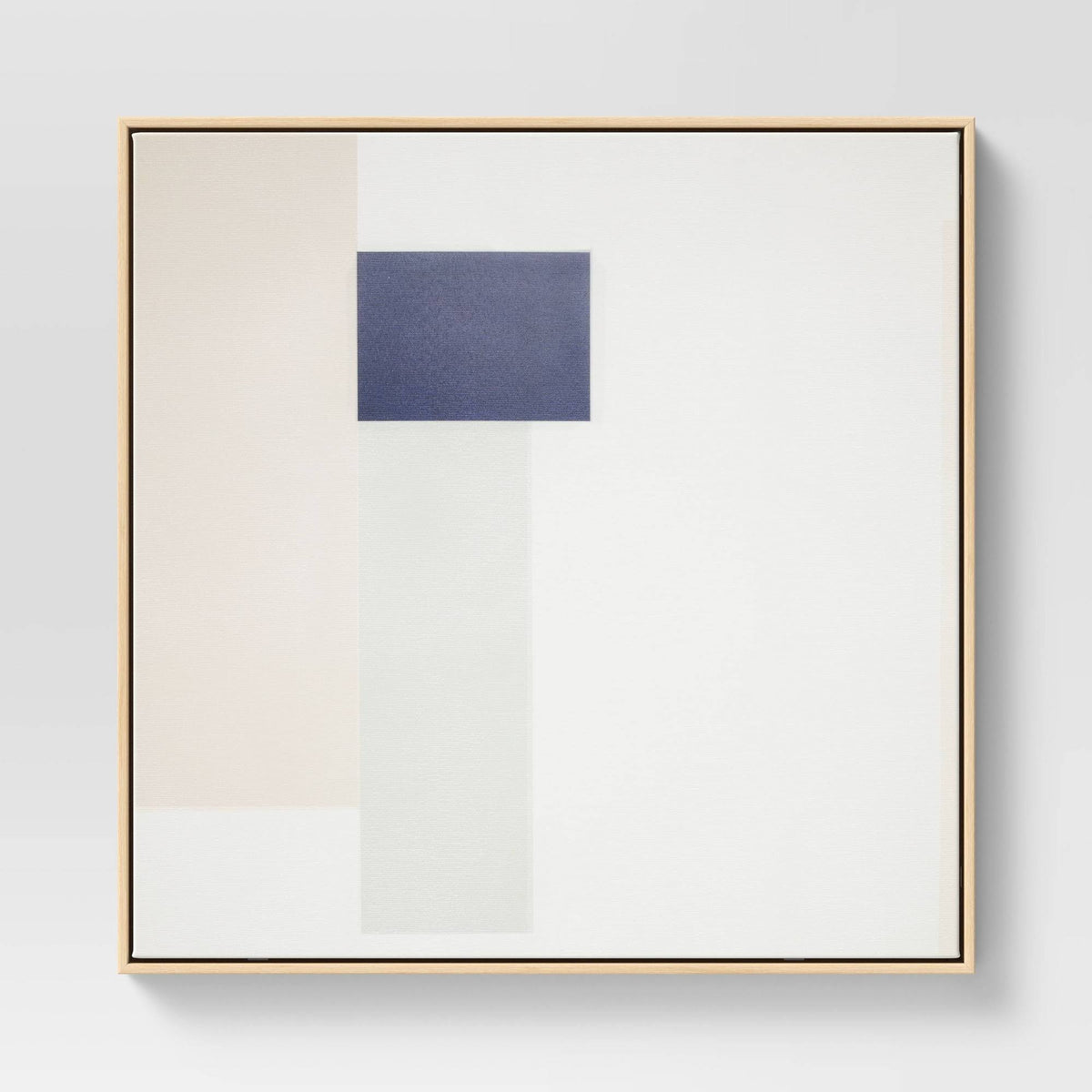 24x22 Geometric Abstract Framed Wall Canvas E388