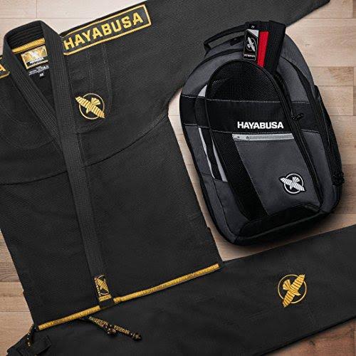 Black/Gold Lightweight Jiu Jitsu Gi A327