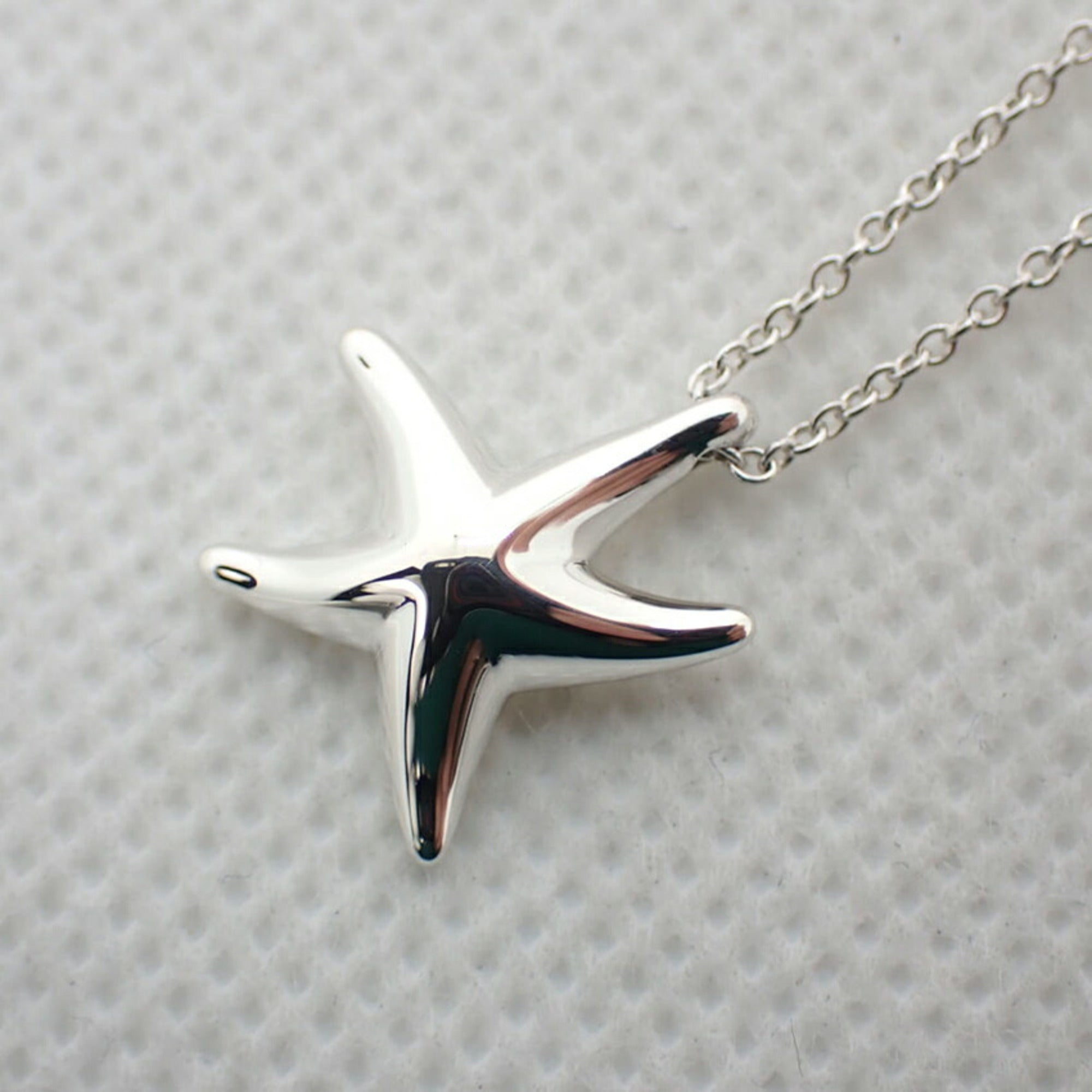 925 Starfish Pendant Necklace I411