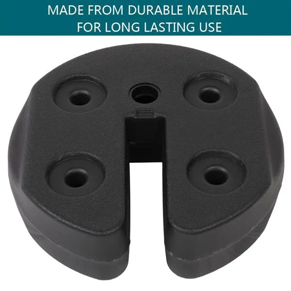 Black Water Fillable Weight Plates for Tent Canopy Q26000
