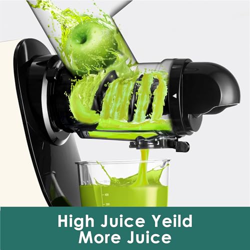 White Slow Masticating Cold Press Juicer S3972
