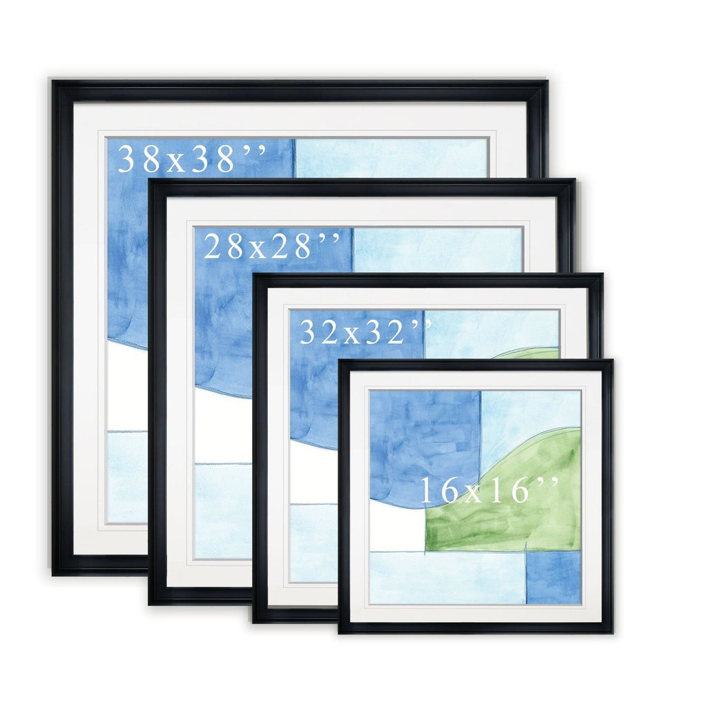 Framed Giclee Print 38x38 Q294