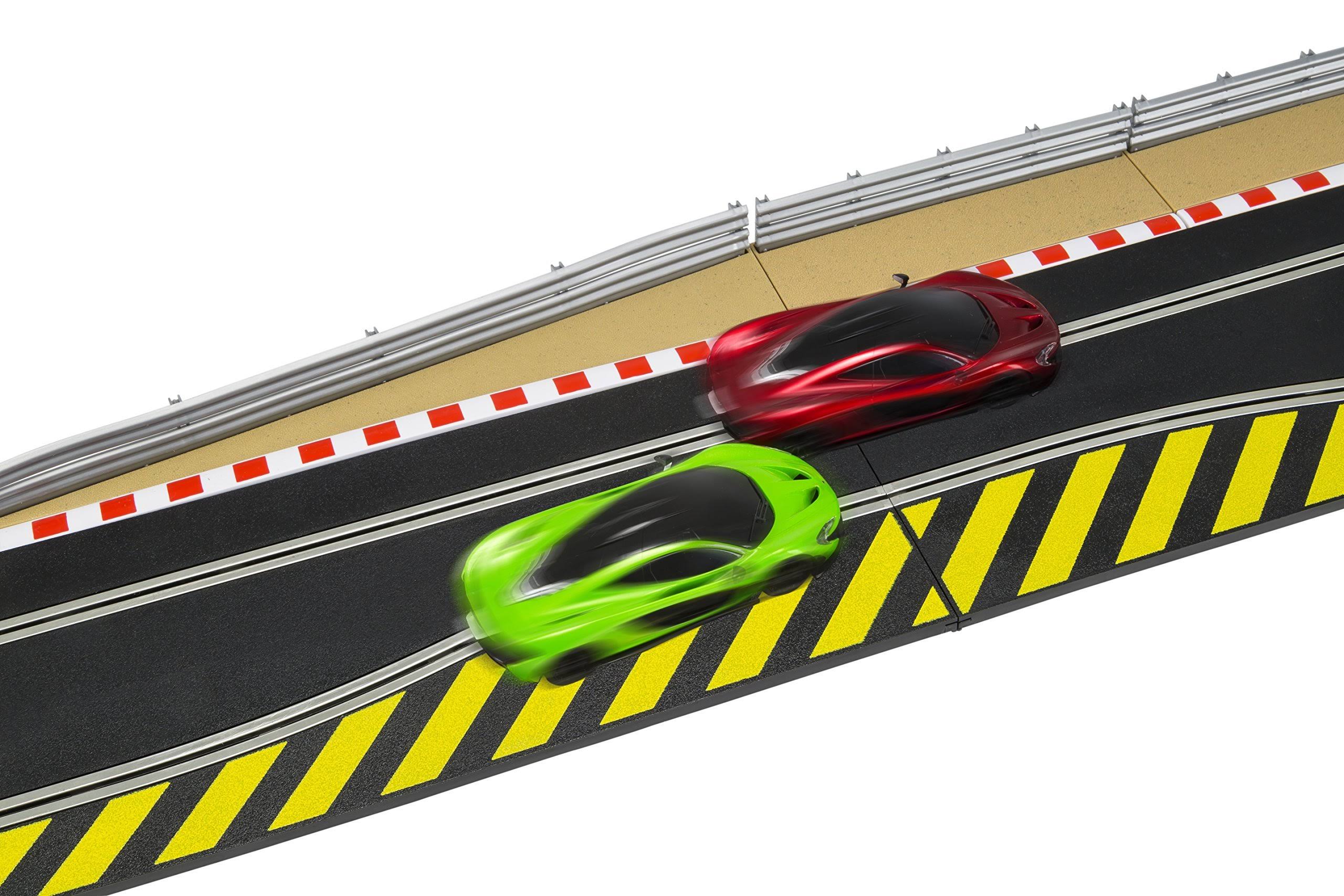 Track Extension Pack with Ramp Up and Ramp Down, 2 Hairpin Curves, 2x 1/4 Straight, 4 Side Z2315
