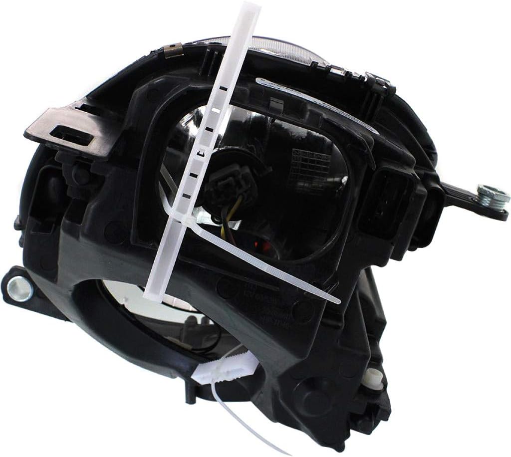 Headlight Assembly with Yellow Indicator Driver Side W576